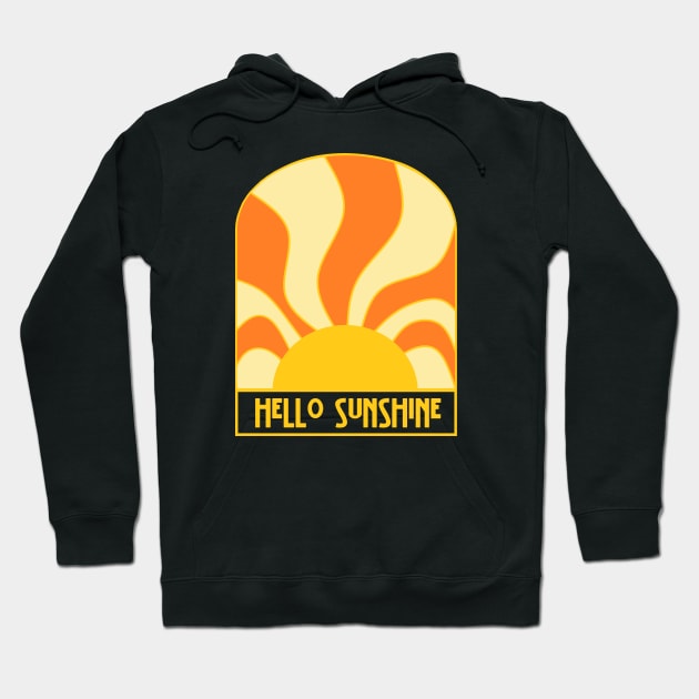 Hello Sunshine Hoodie by Rag And Bone Vintage Designs